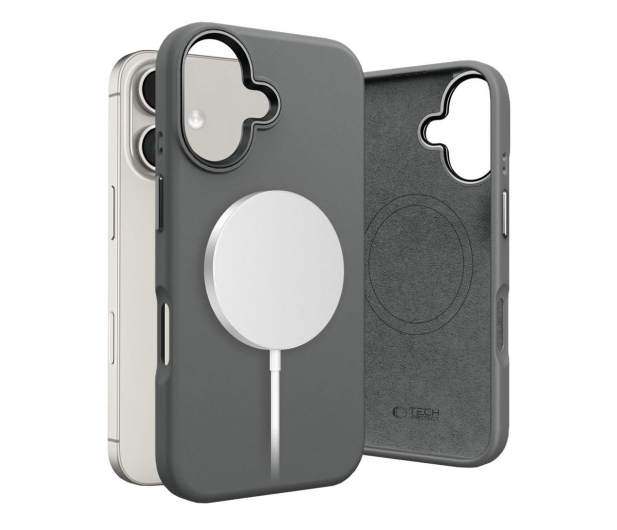 Tech-Protect Silicone Pure Magsafe do iPhone 16 clay - 1296675 - zdjęcie